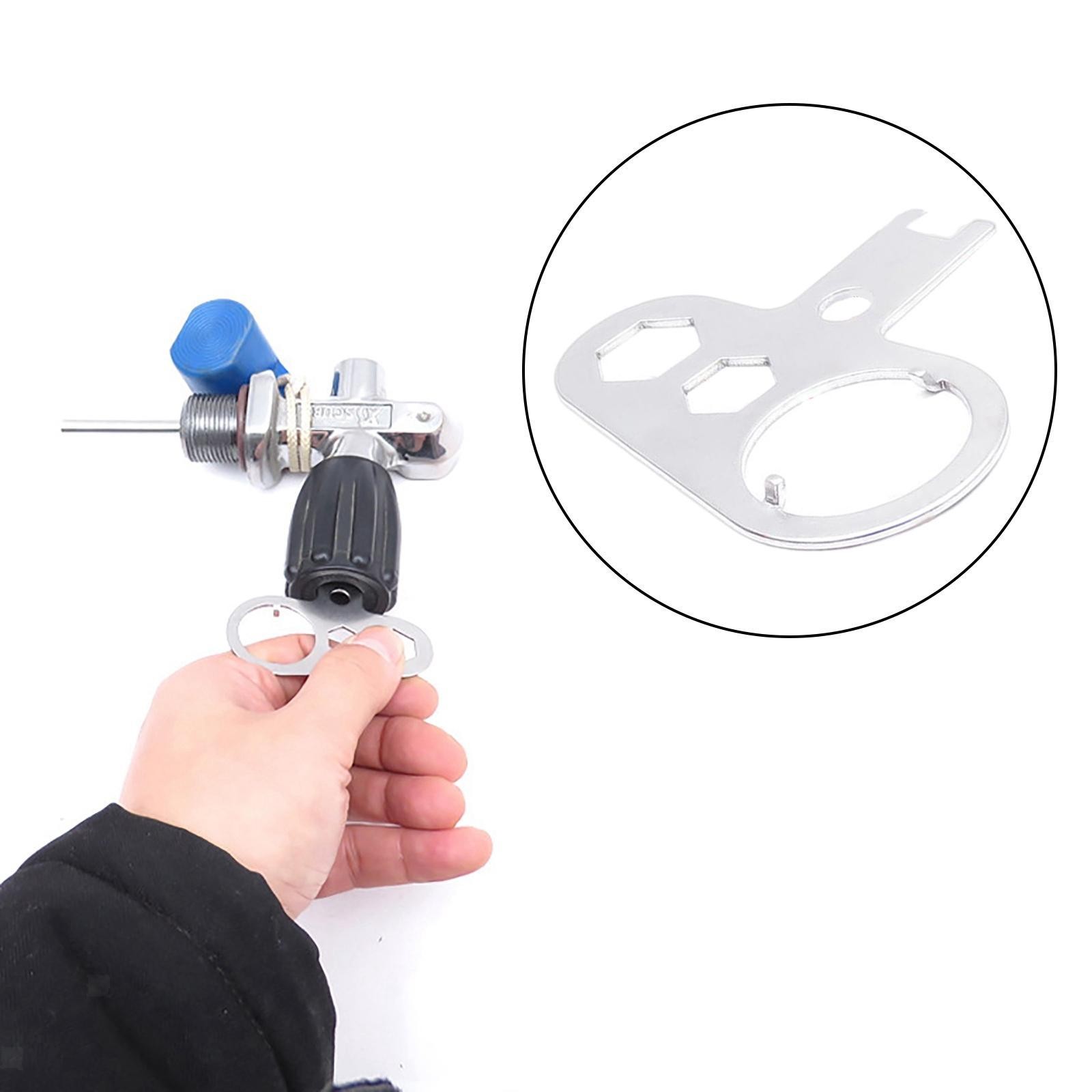 Scuba Diving Tank Valve Tool BCD Power K Type Valve Multi Tool Removal