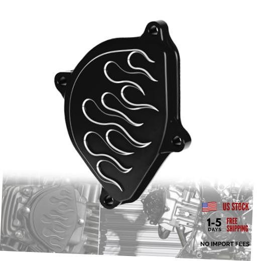3D KLX110 Engine Cam Cover Accessories Compatible With KLX 110 KLX110L Black
