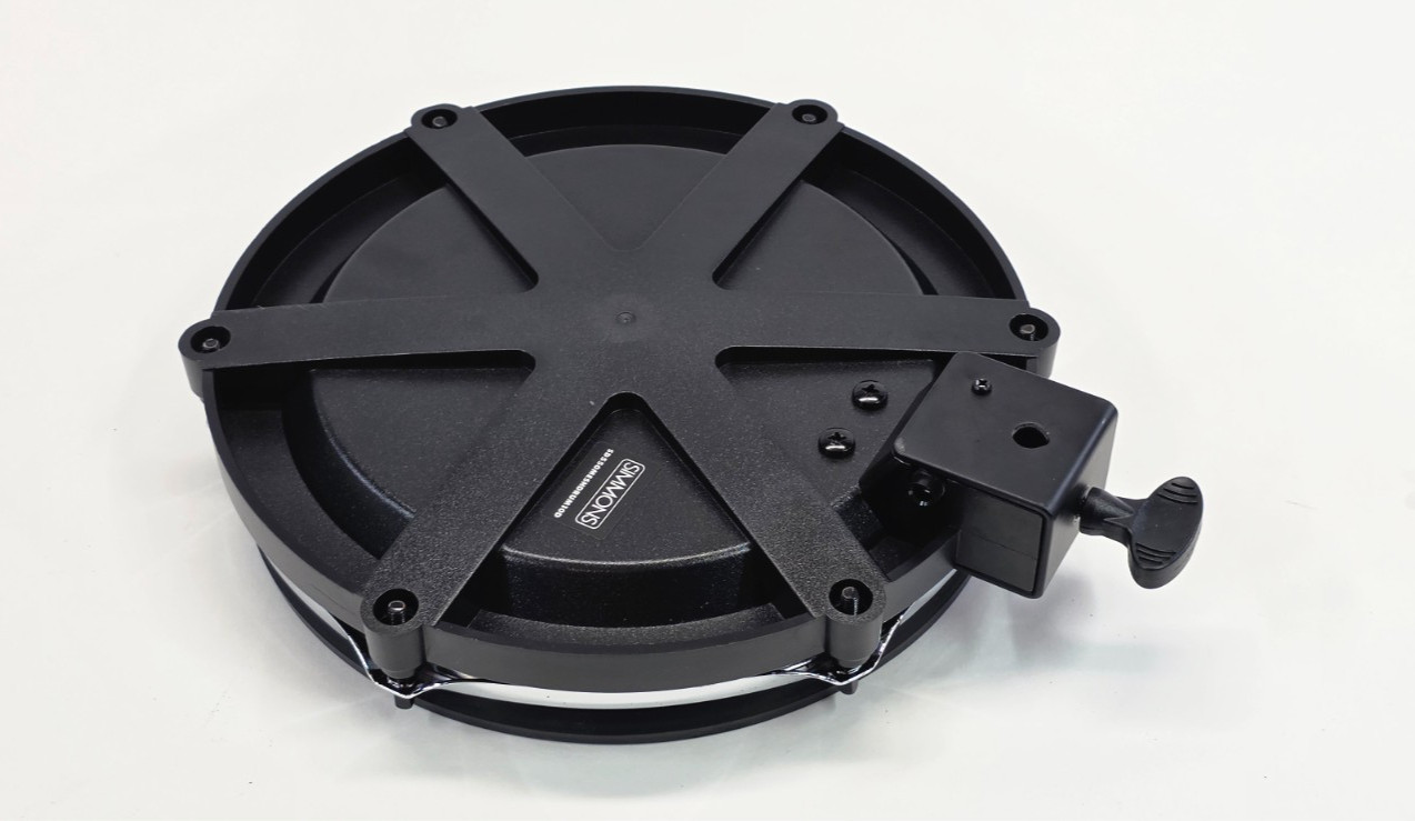 Simmons SD550 10in Dual Zone Drum Pad with L Rod