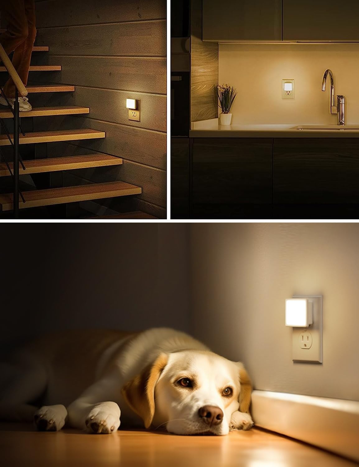Night Light,Night Lights Plug into Wall, [6-Pack] Plug in Night Light, Dusk-t...