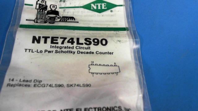 New (2pcs) NTE74LS90 NTE ELECTRONICS IC Logic