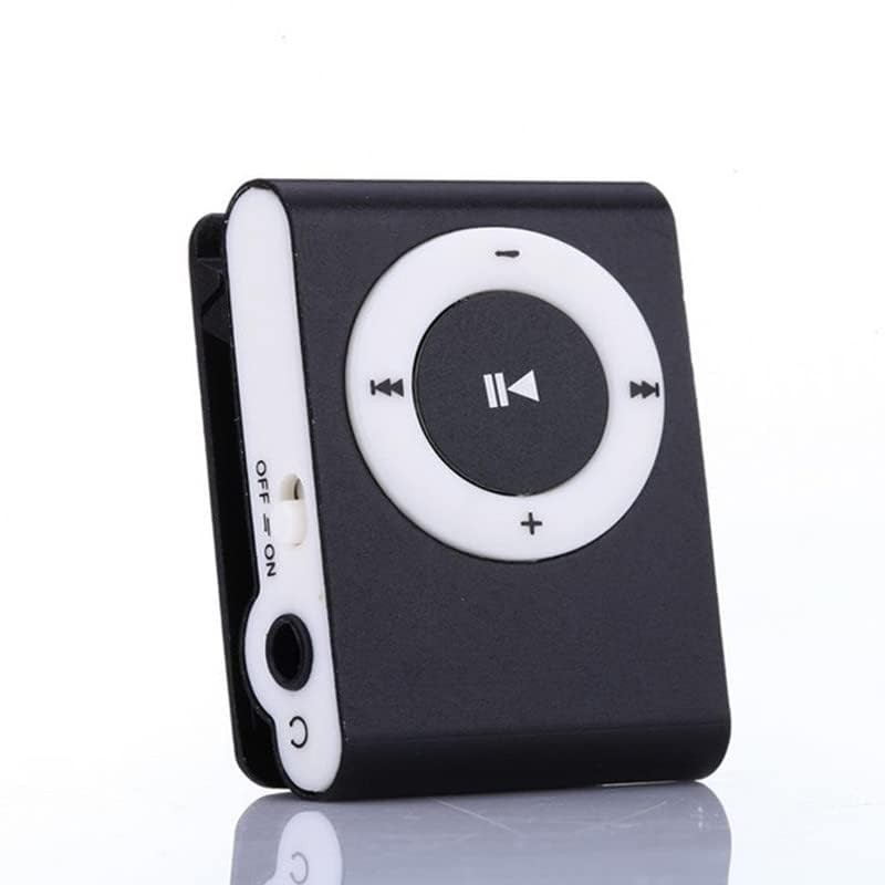 MP3 Portable Music Player Mini MP3 Back Clip Player Durable with Memory Card