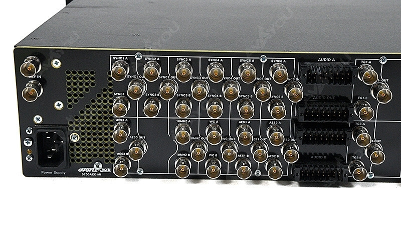 Evertz 5700ACO Automatic Changeover for 5700 IP Master Sync and Clock Generator