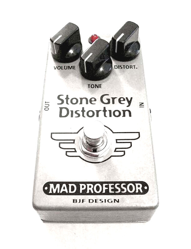 Mad Professor Stone Grey Distortion Guitar Effects Pedal