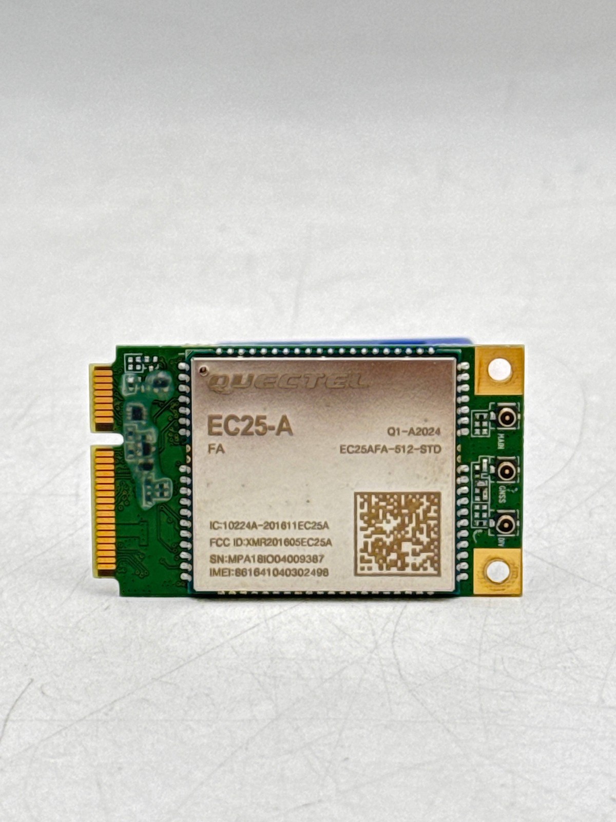 Quectel EC25-A LTE 4G Modem Module Mini PCIe – Wireless Cellular Module