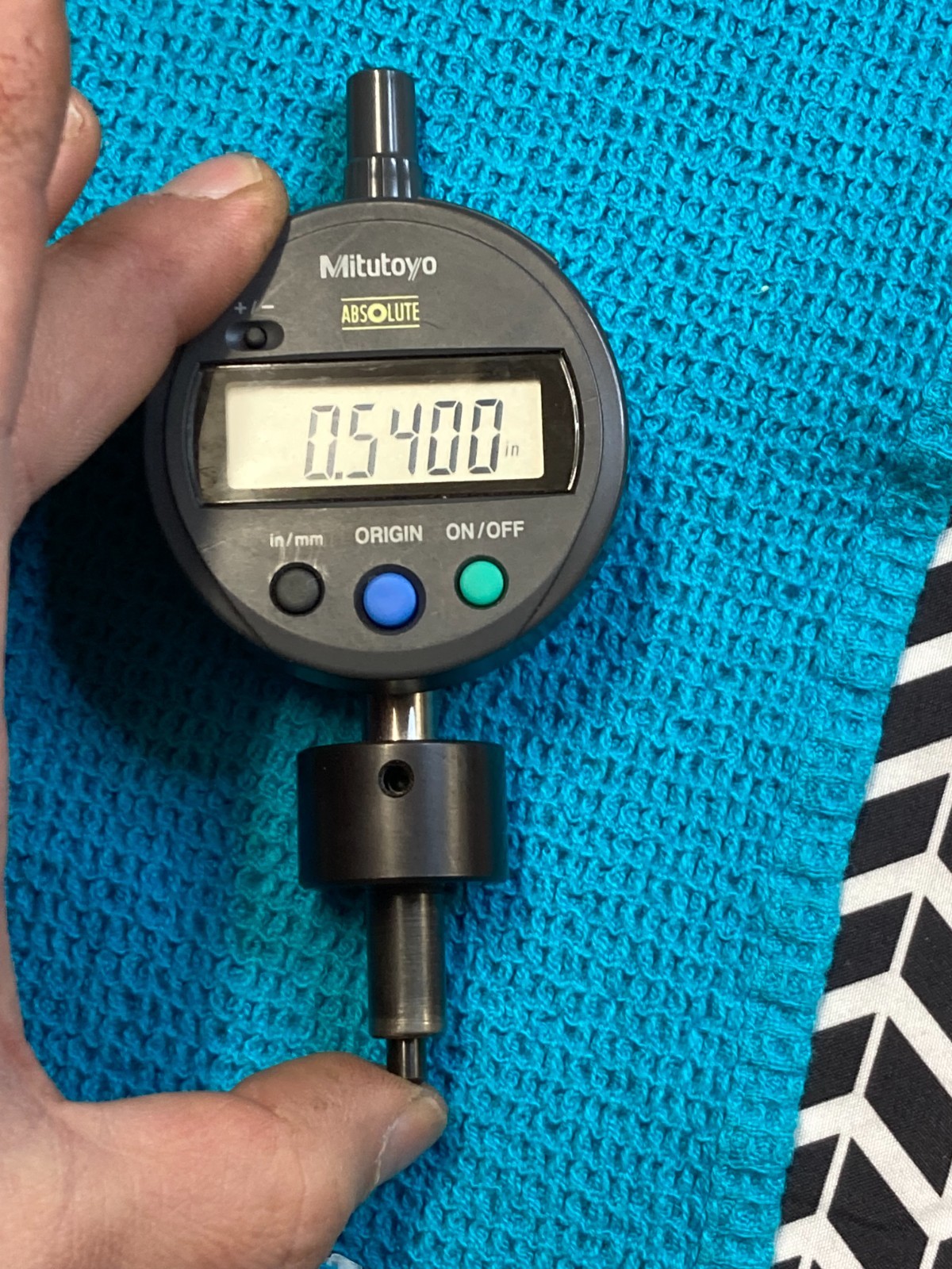 Mitutoyo 543-783B Digital Indicator S1012EXB with case