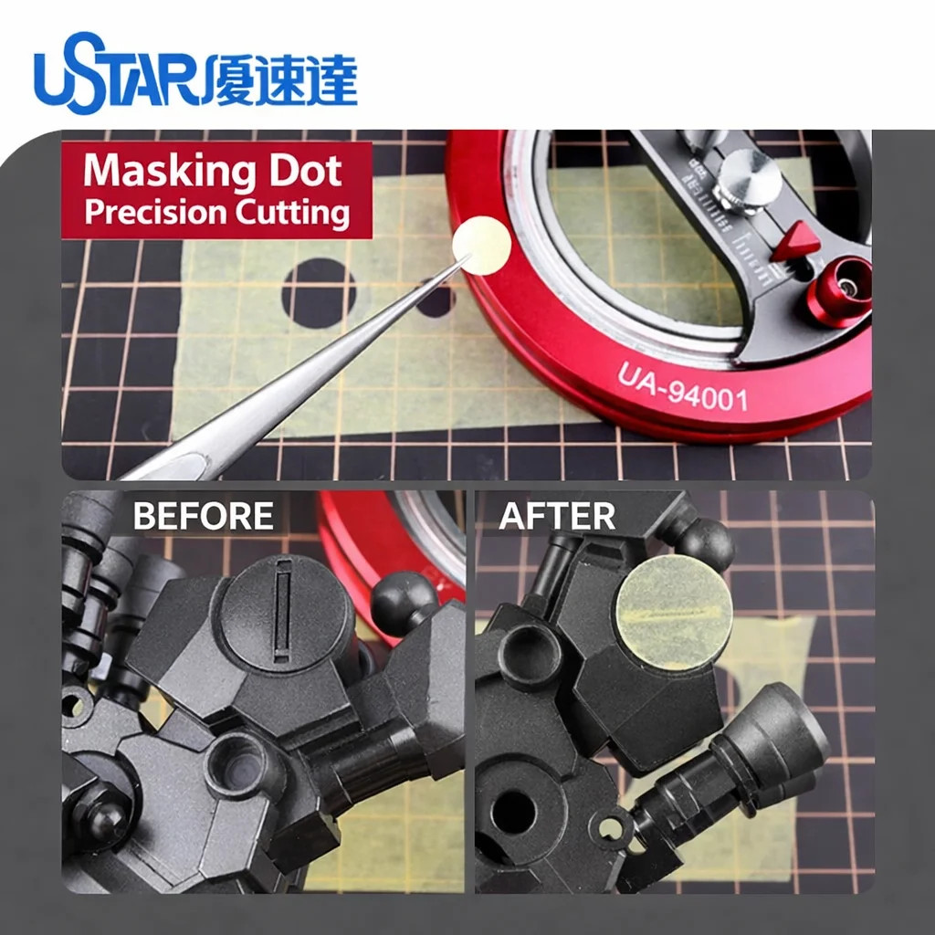 Ustar UA-94001 Stepless Adjustment Alloy Circular Cutter Modeling Tool Hobby