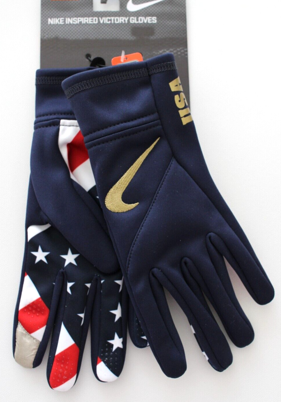 Nike Inspired Victory USA Olympics Gloves Thermal Men's Small