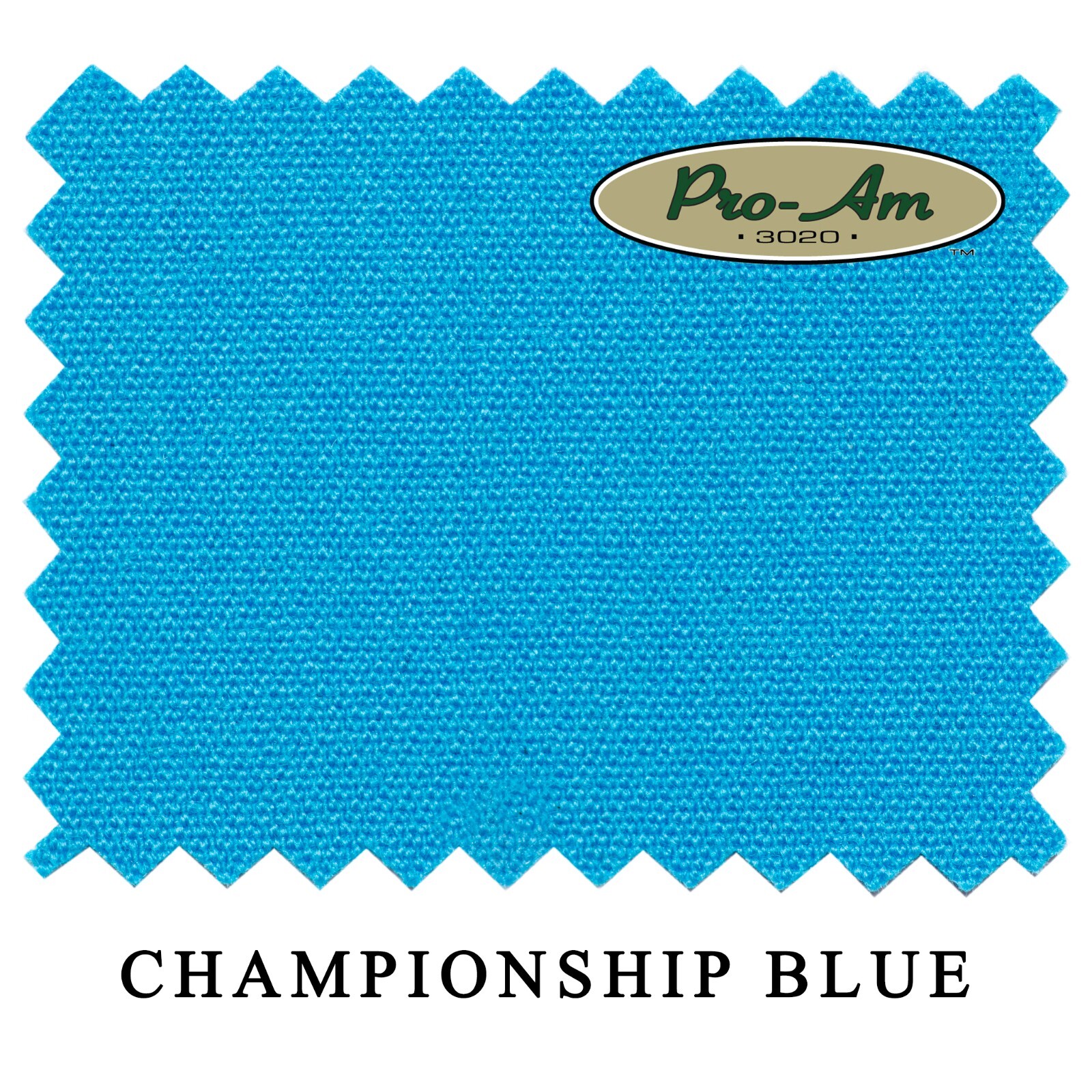 8' Oversized Championship Pro-Am Pool Billiard Table Cloth - Championship Blue