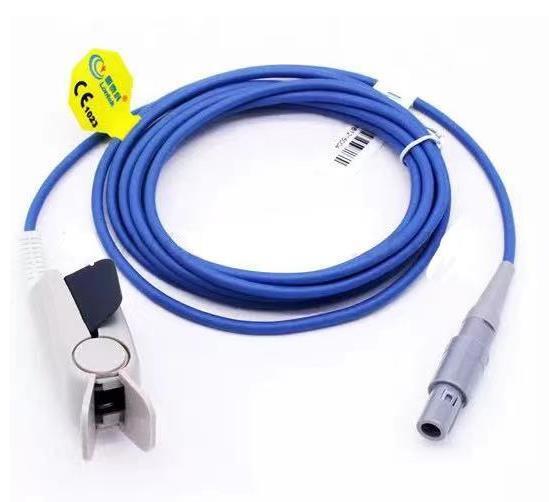 8Pin Spo2 Sensor Probe Cable Wire 10ft for Lifegain CU-HD1 Monitor LiFEGAIN HD1
