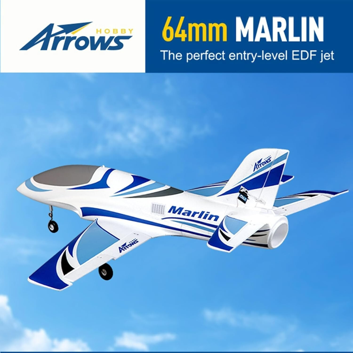 Arrows 64mm Marlin EDF Jet PNP