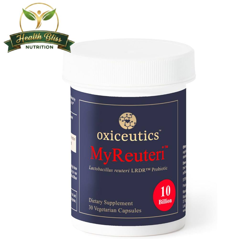 MyReuteri 10 Billion CFU Probiotic + FOS Prebiotic 30 Veg Caps – Dr. Davis