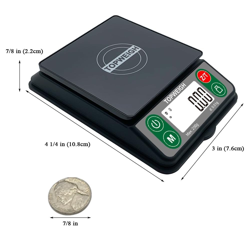 Arrow Scale with Holder, Grain Scale, Easy to Read, 3086 Grains...