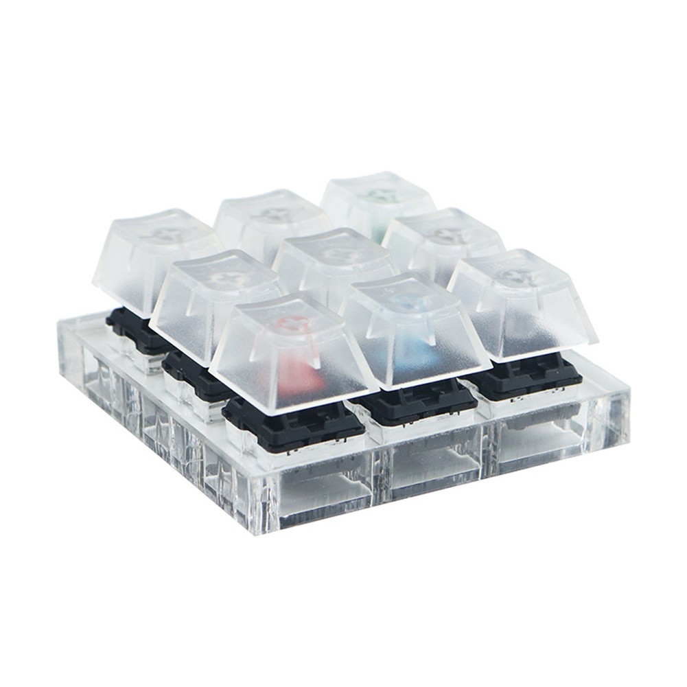 9-Key Switch Tester Mechanical Keyboard Sampler Keycap Switch for Cherry MX
