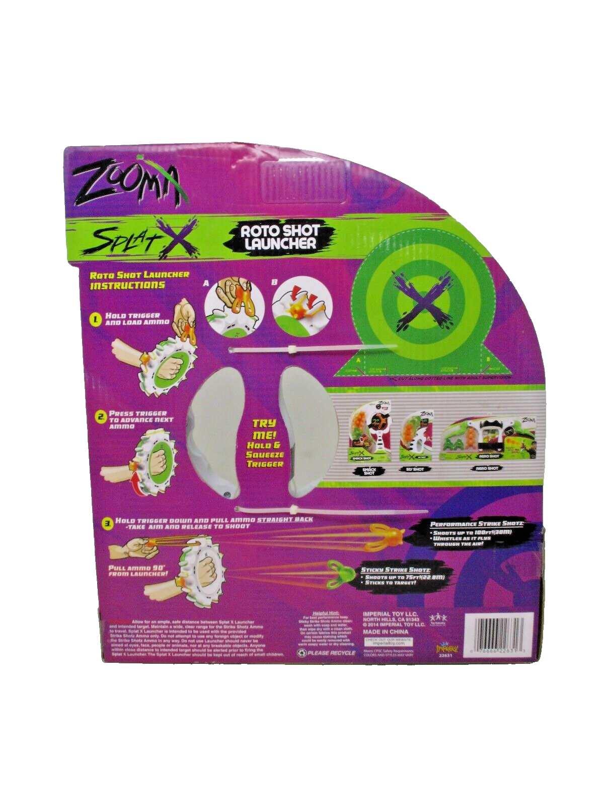 Zooma Rapid Fire Roto Shot Launcher