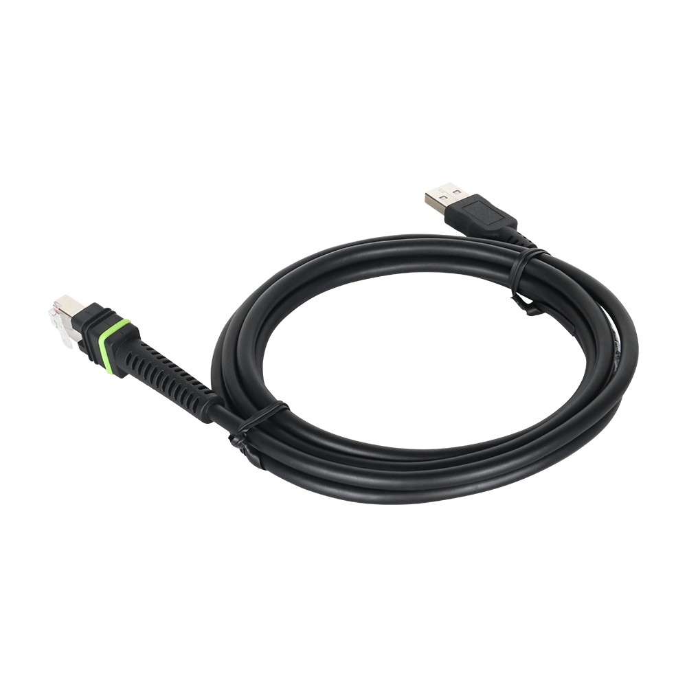 2PCS Zebra CBA-U46-S07ZAR USB Cables for Zebra POS Barcode Scanner Reader