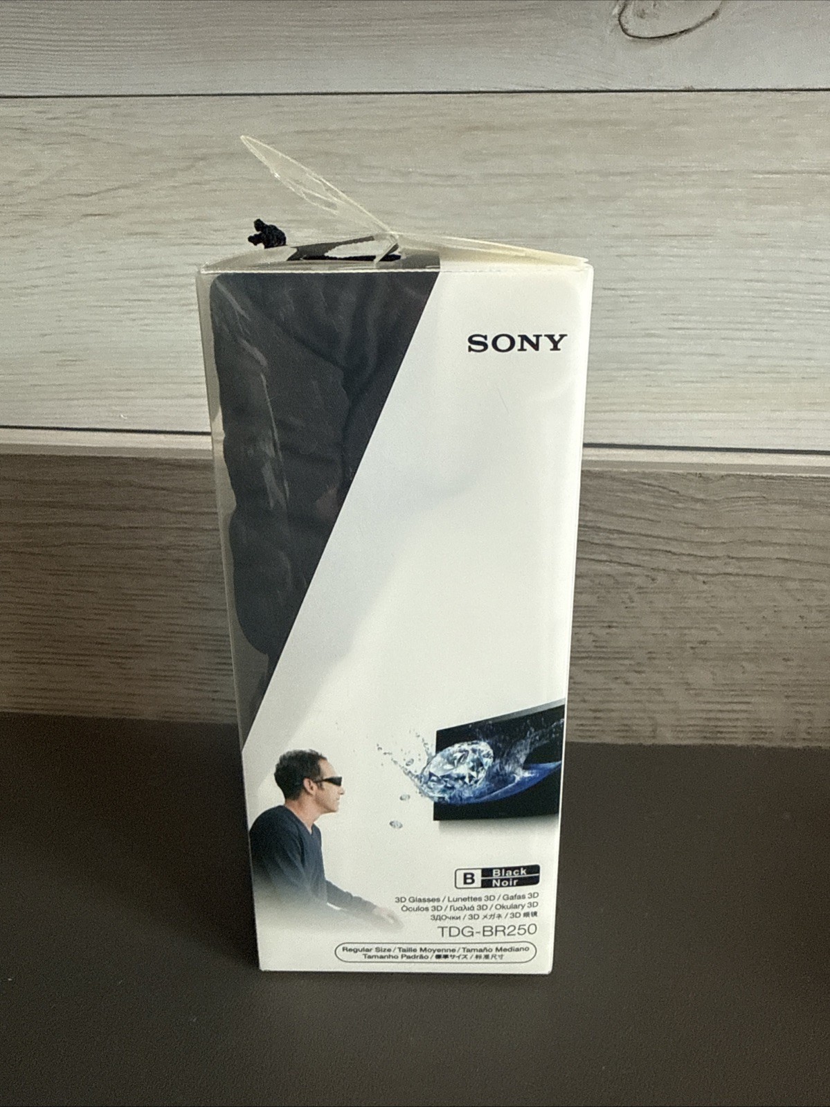 Sony TDG-BR250 Active 3D Glasses New Regular Size