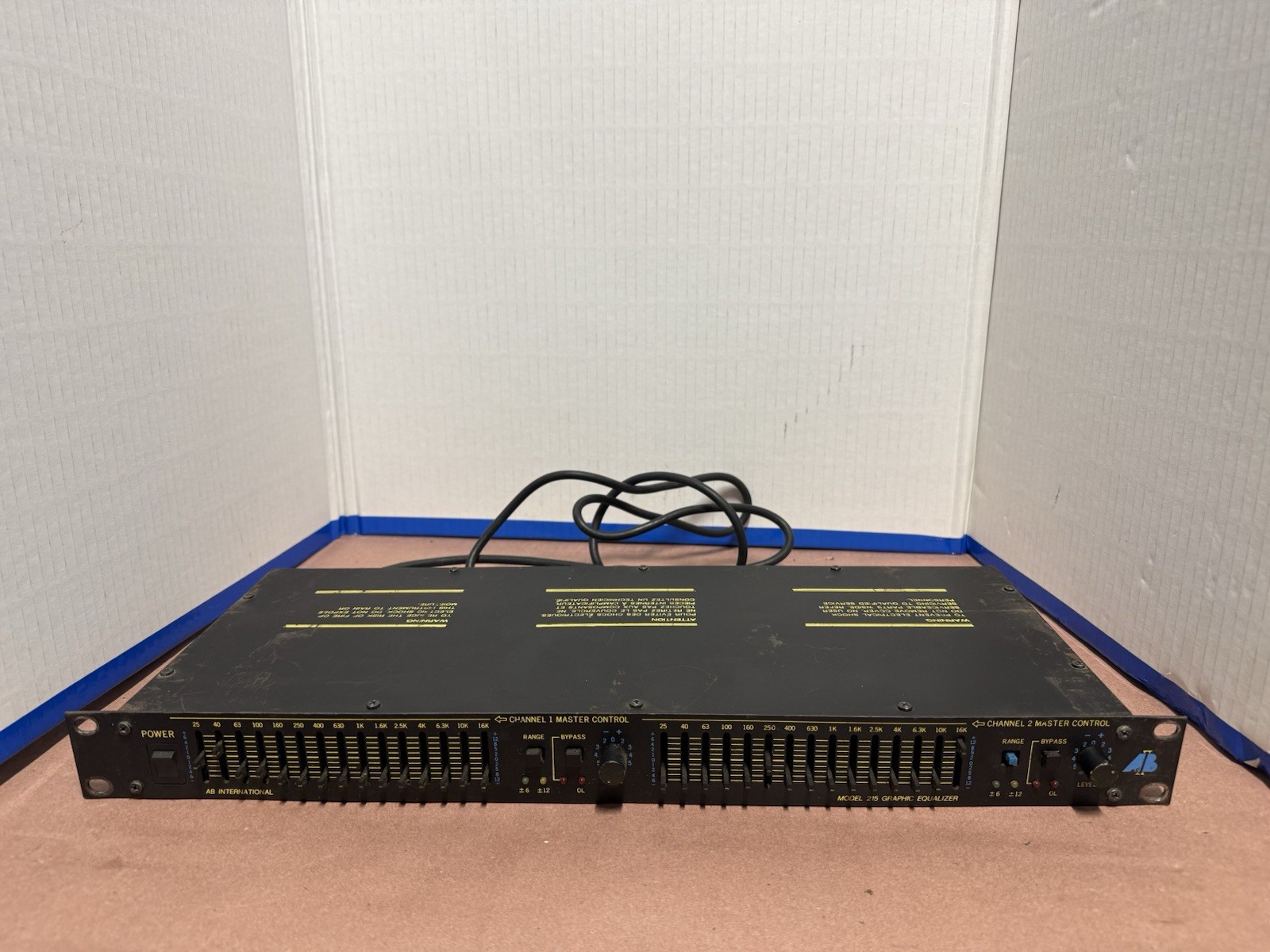 AB international 215 equalizer