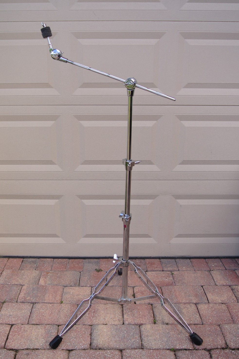 DOUBLE-BRACED! 90's LUDWIG RED LABEL BOOM CYMBAL STAND for YOUR DRUM SET! MRL42