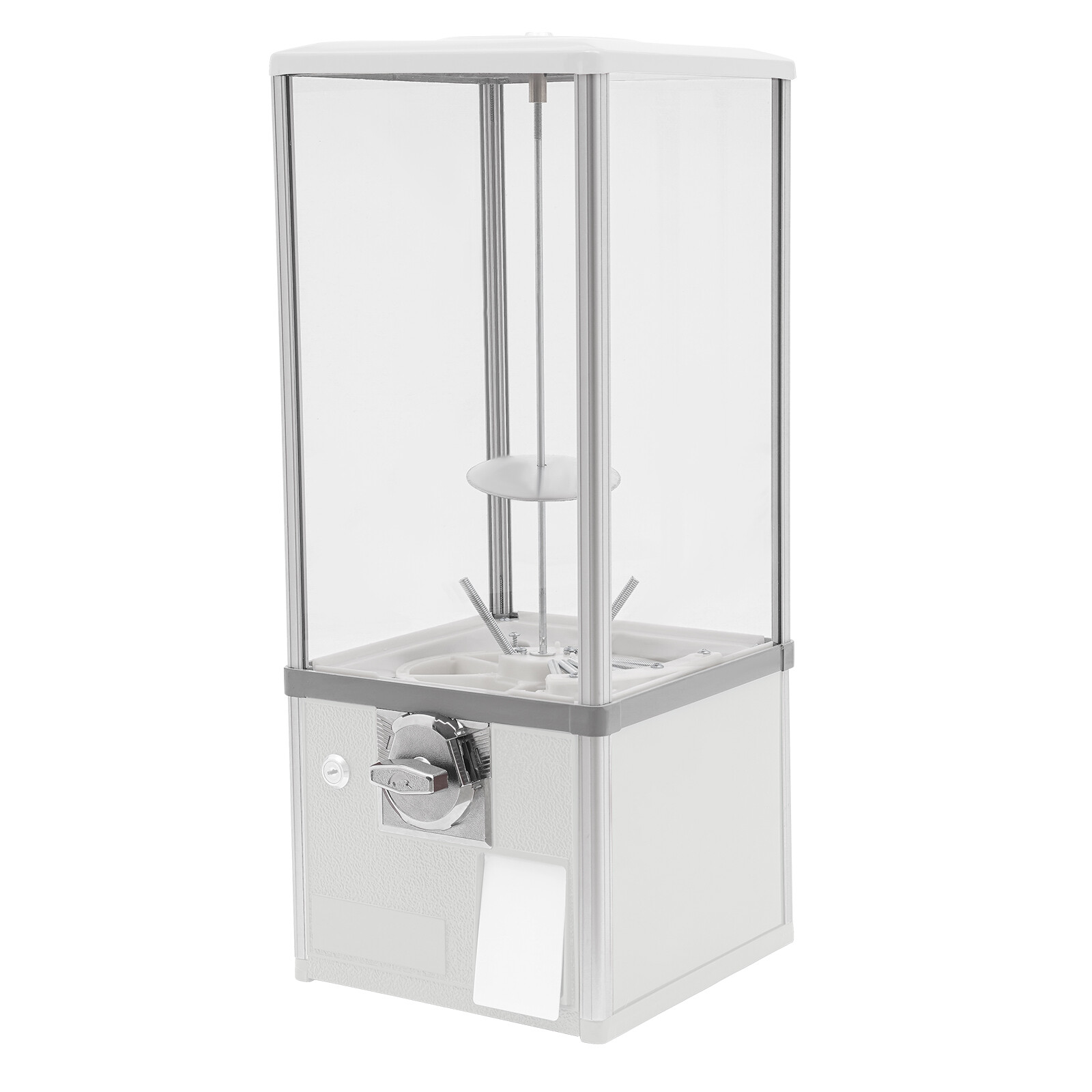 25" White Candy Vending Machine - Durable, Secure, Fun for All Ages