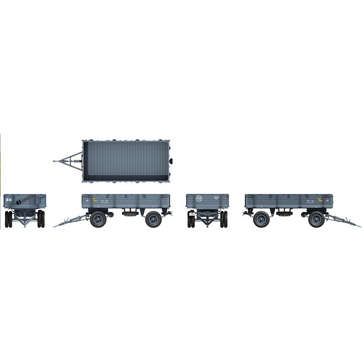 DAS WERK #W35006 1/35 Einheitsanhanger 5t