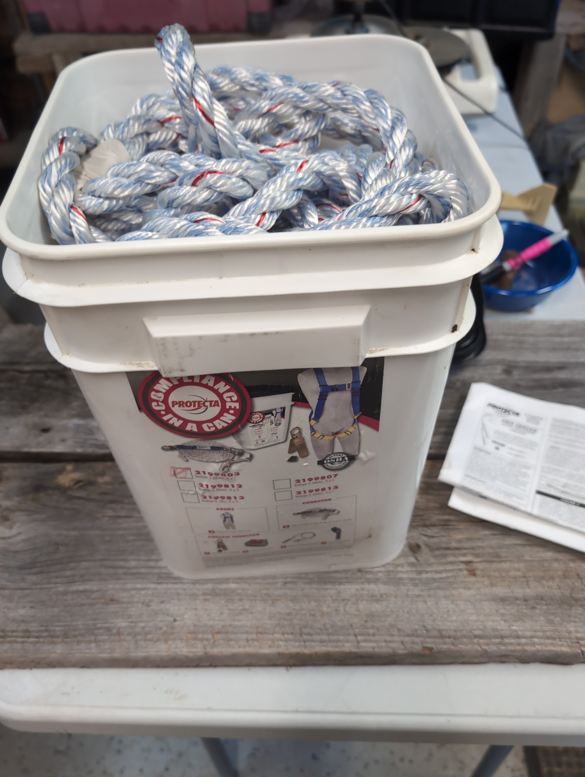 Protecta Compliance in a can Roofing Fall Protection Kit 2199803