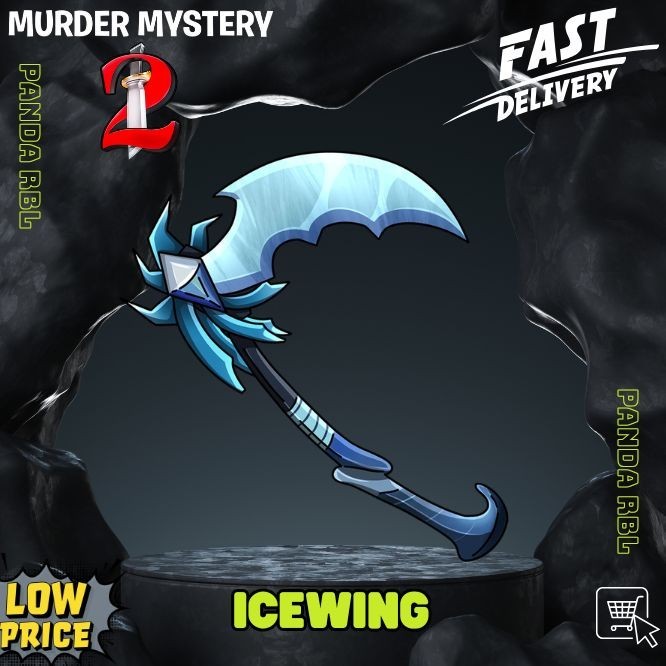 Murder Mystery 2 MM2 Icewing - Fast Delivery!
