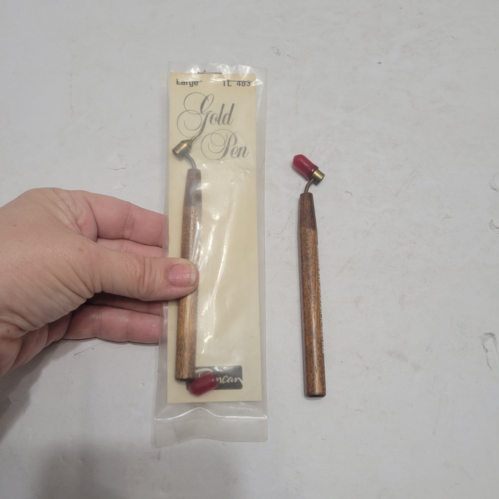 Lot Of 2 Vintage Duncan Gold Pens TL 483 And TL 482