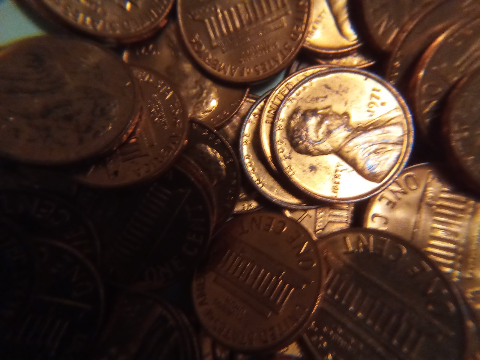 1971-S LINCOLN MEMORIAL CENTS UNCIRCULATED ROLL