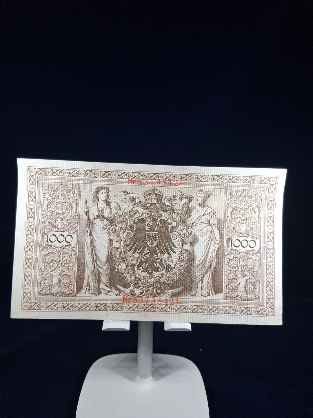 1910 VINTAGE GERMANY 1000 MARK RED SEAL VF