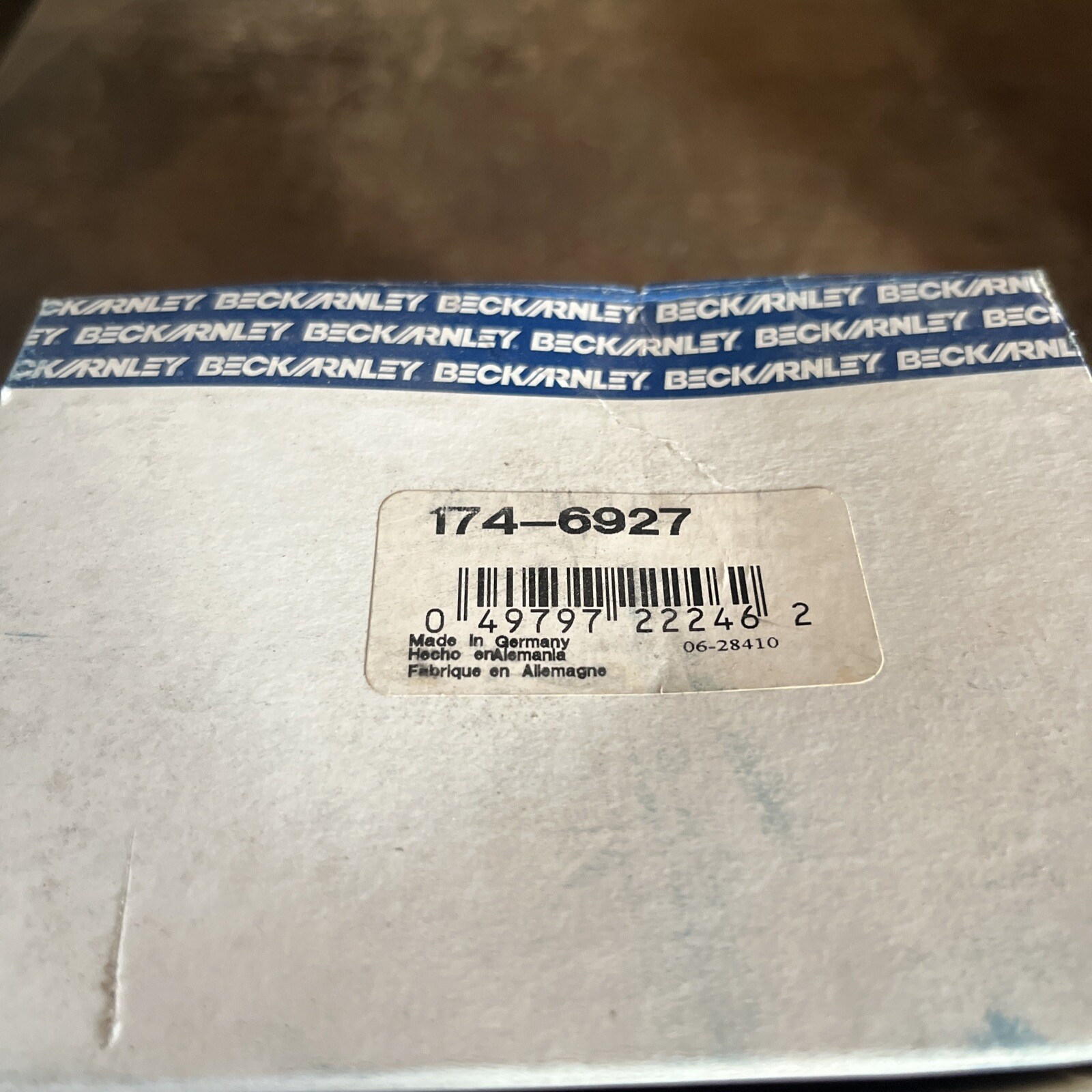 NOS Beck/Arnley 174-6927 Distributor Cap