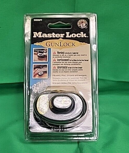 Master Lock 90DSPT Keyed Gun Trigger Lock, 1 Pack Gun Lock With 2 Keys NEW