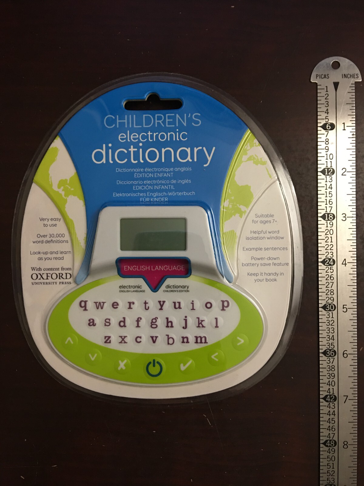 Children's Electronic Dictionary Bookmark