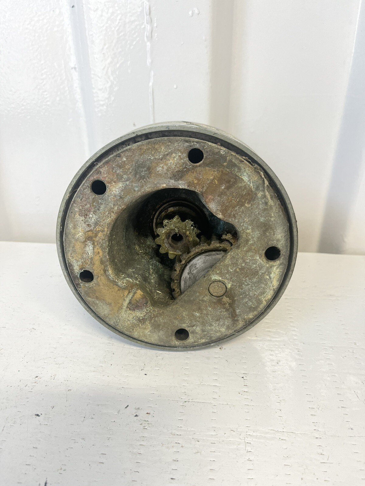 Chromed Brass Barient 21 Two Speed Sailboat Winch