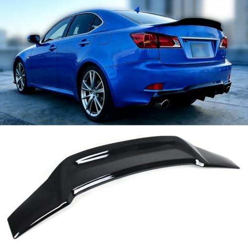 Rear Spoiler Compatible with 2006-2013 Lexus IS250 / IS350 & 2006-2014 is F