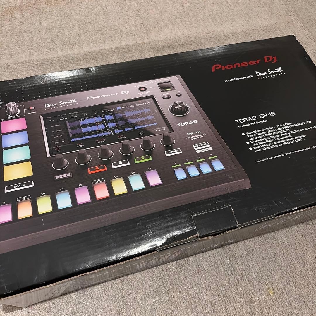 Pioneer DJ TORAIZ SP-16 Professional Sampler 7-inch Touchscreen Boxed Tested
