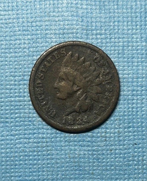 1884 Indian Head Cent Very Good Condition Exact Coin Pictured Nice Date #NY10