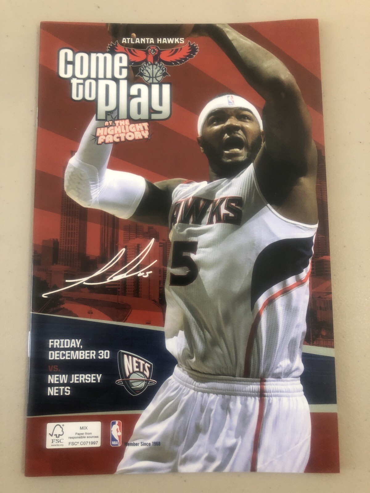 Atlanta Hawks 🏀 Highlight Factory Program 🏀 Josh Smith 🏀 12•30•10 Nets