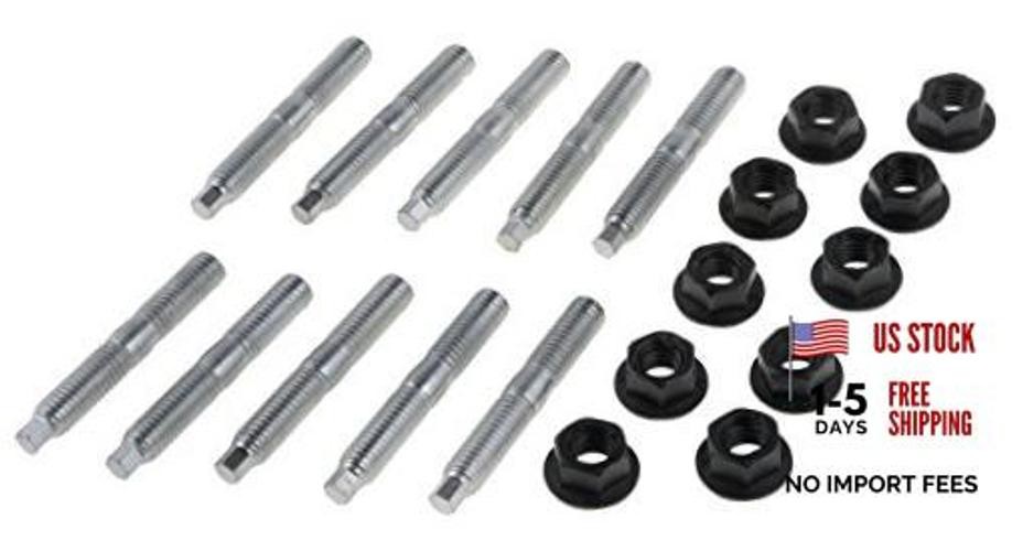 03411B Exhaust Manifold Hardware Kit Compatible with Select Ford / Lincoln /