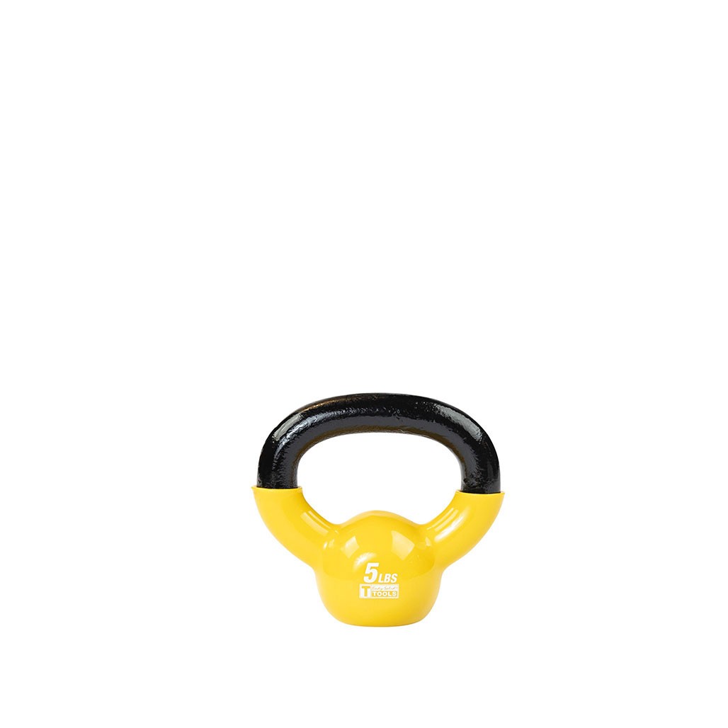 Body-Solid Vinyl Coated Kettlebells with Kettle Grip Handles, Perfect Kettlebell