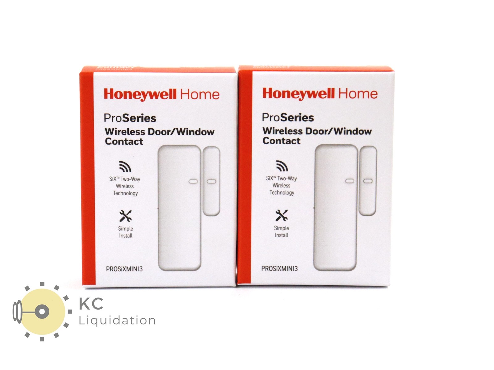 Lot 2x Honeywell Home ProSeries PROSiXMINI3 Wireless Door/Window Contact