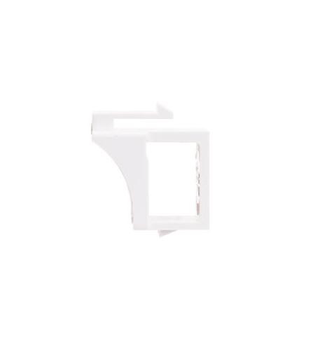 ICC ICC-IC107BN0WH Feedthrough/Blank Keystone Module 10 Pack White