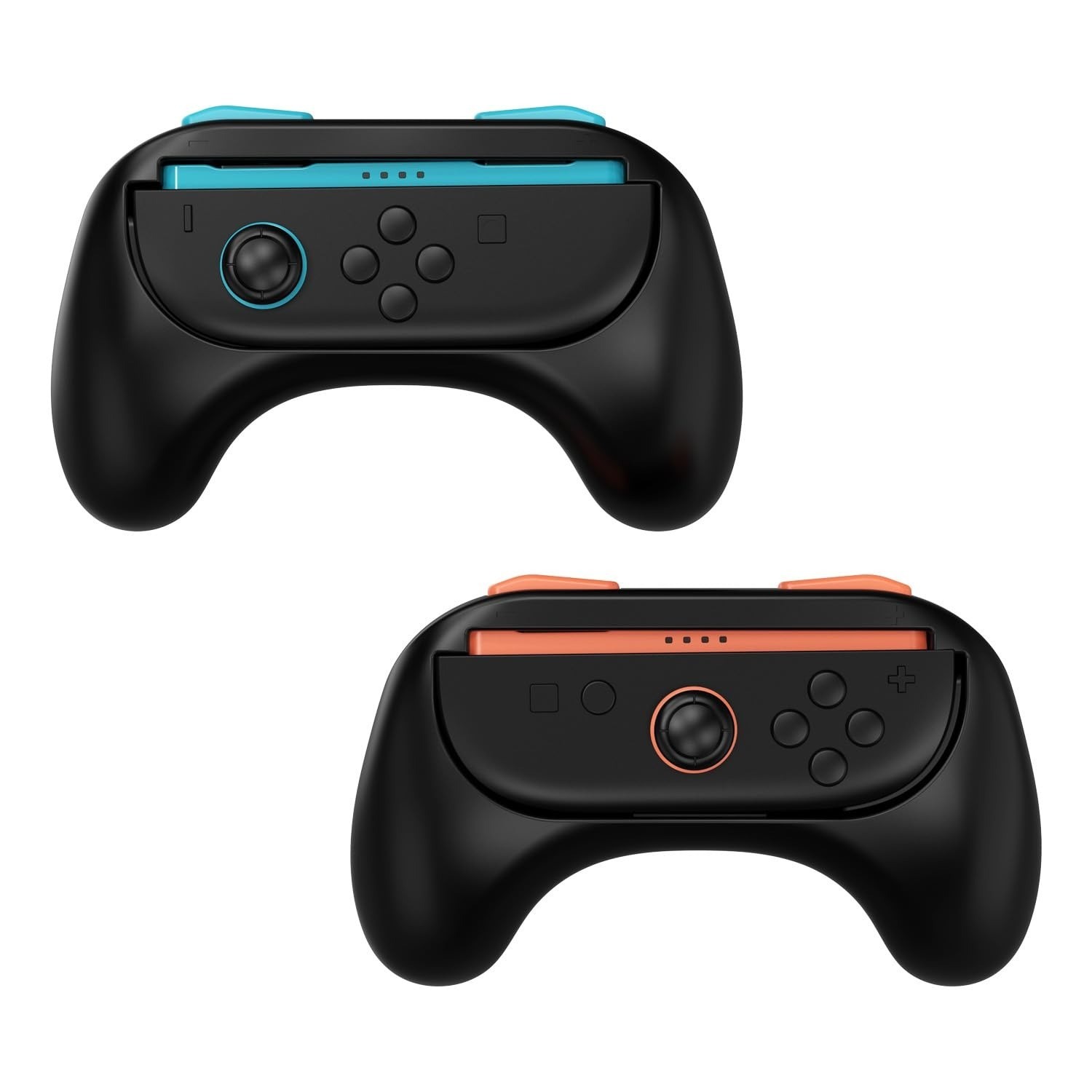 2Pcs Hand Grips for Nintendo Switch 2 Joy-Con Ergonomic Controller Handle ABS