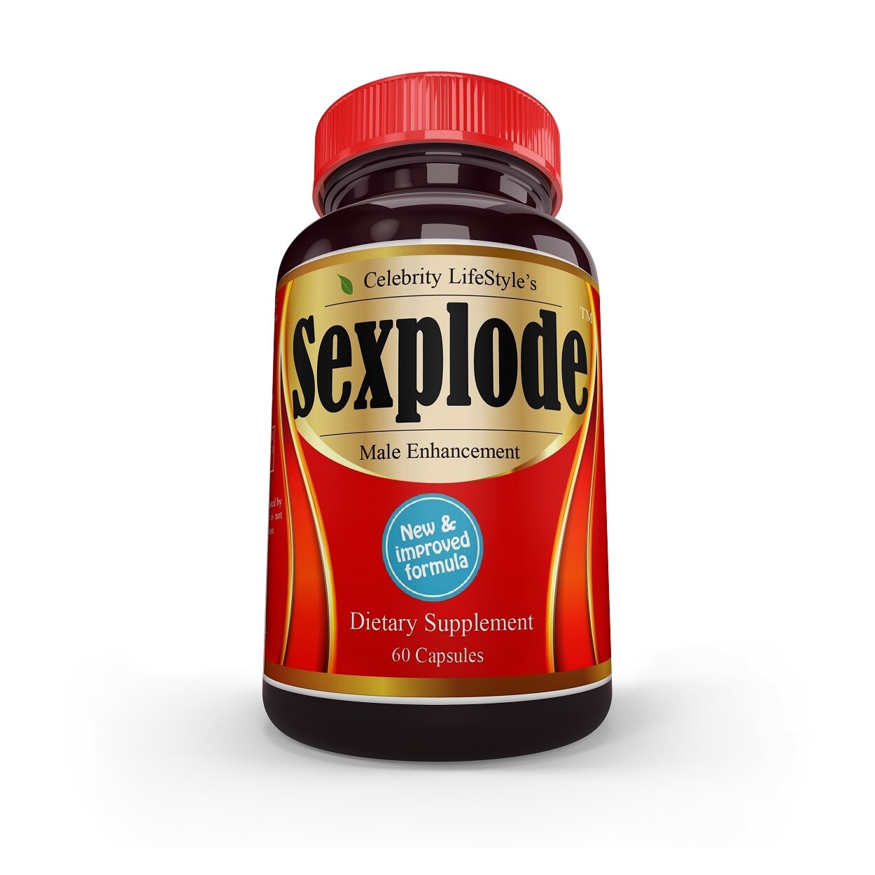 XXXplode for Men Male Enhancement, Testosterone Booster, Energy, Stamina - 60C