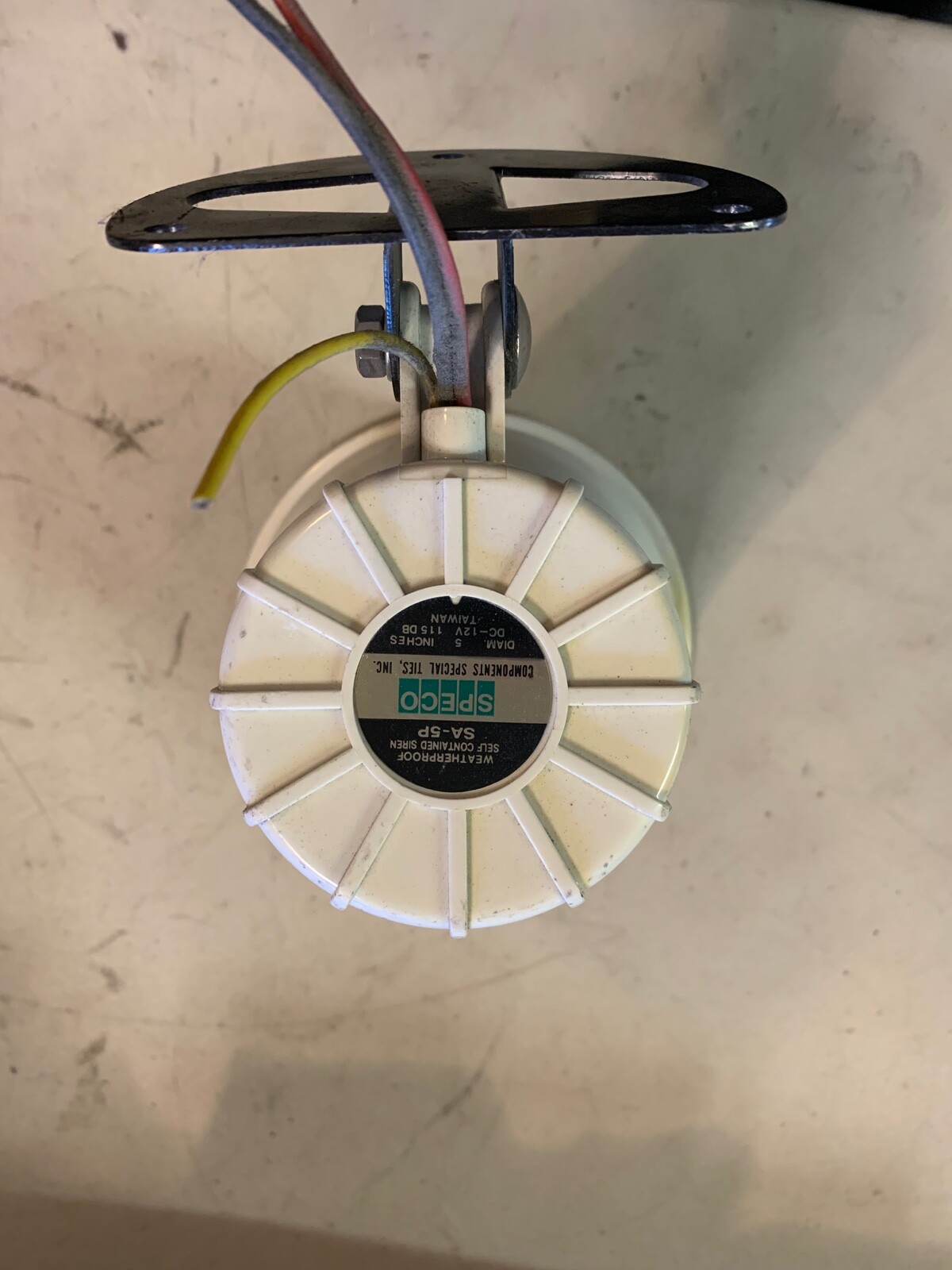 SA-5P Speco Horn 12VDC