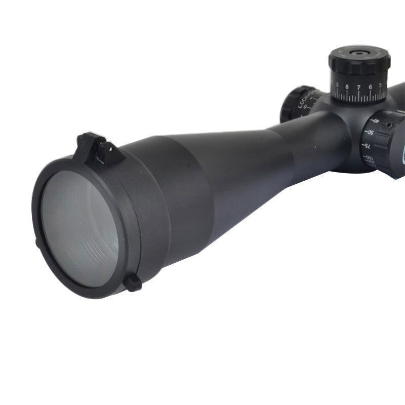 30-69mm Flip Spring Up Open Lens Cover Through transparent Rifle scope Cap