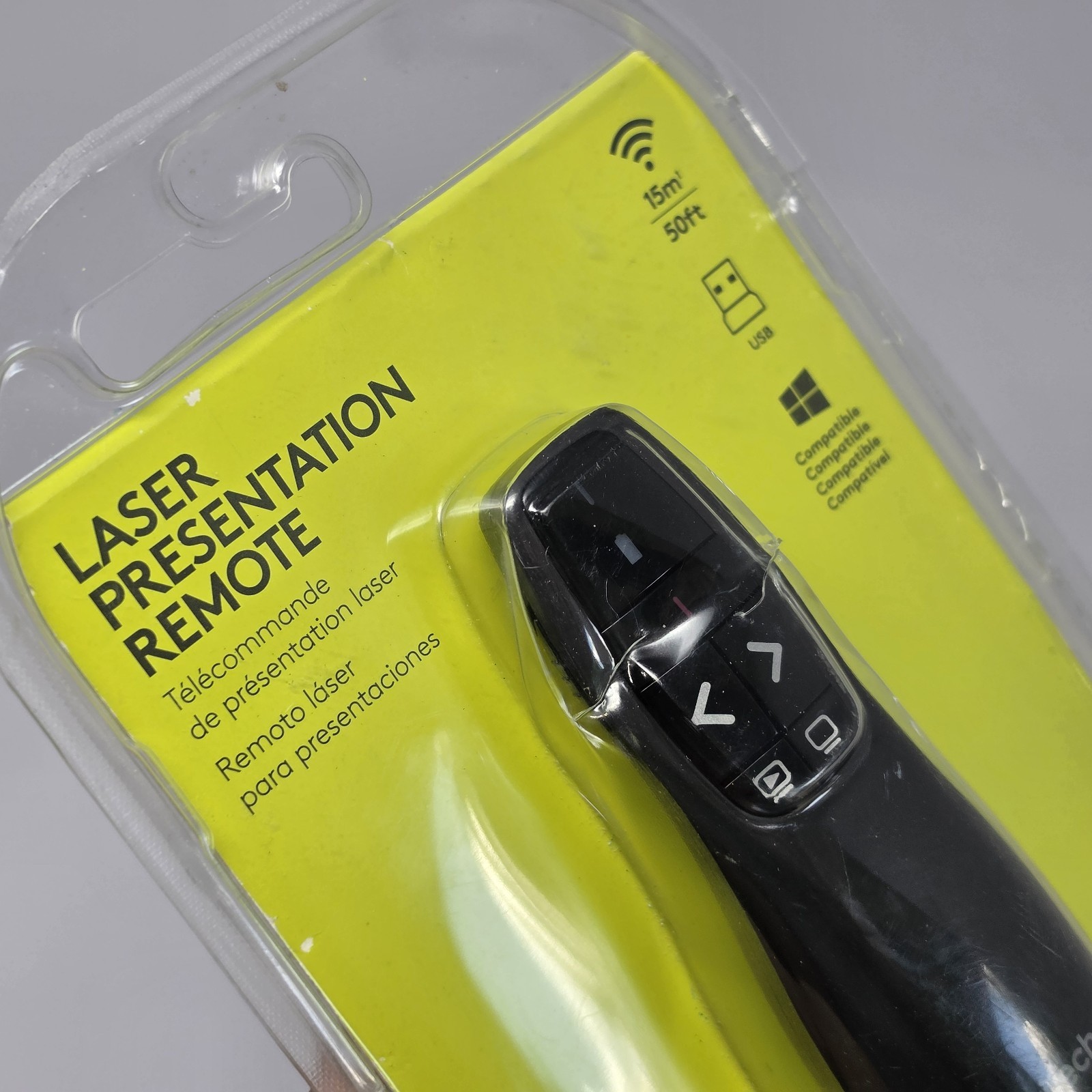 Logitech Laser Presentation Laser Pointer Remote R-R0008 - No Dongle
