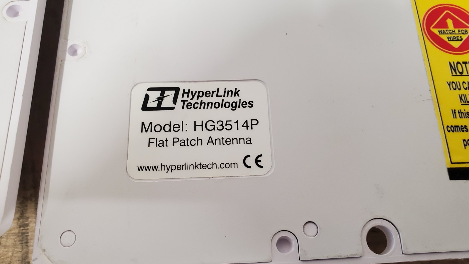 LOT OF 4 Hyperlink HG3514P Flat Patch Antennas
