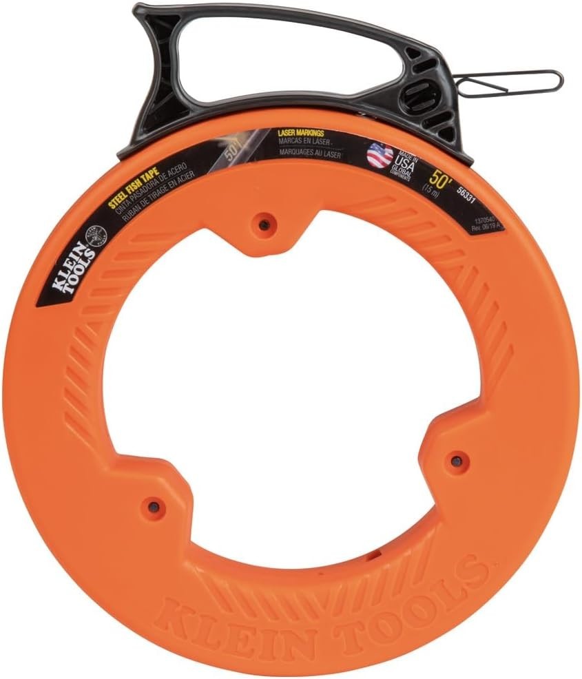 Klein Tools 56331 50ft Steel Fish Tape