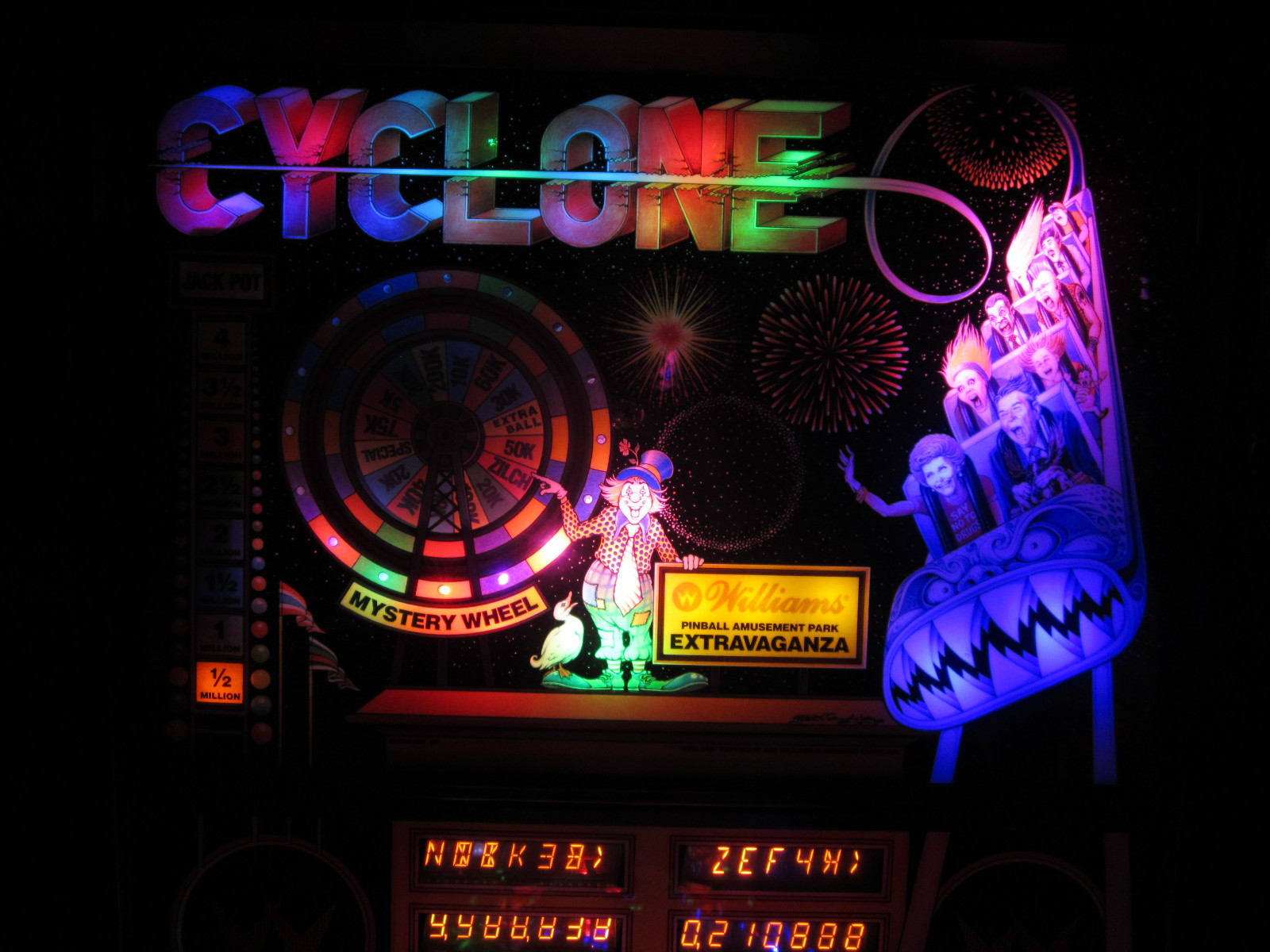 CYCLONE - NON GHOSTING Lighting Kit custom SUPER BRIGHT PINBALL LED KIT